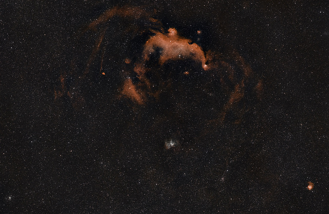 Seagull Nebula IC2177 105mm