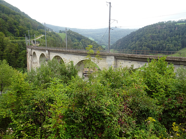 Viadukt Combe Maran in Saint-Ursanne