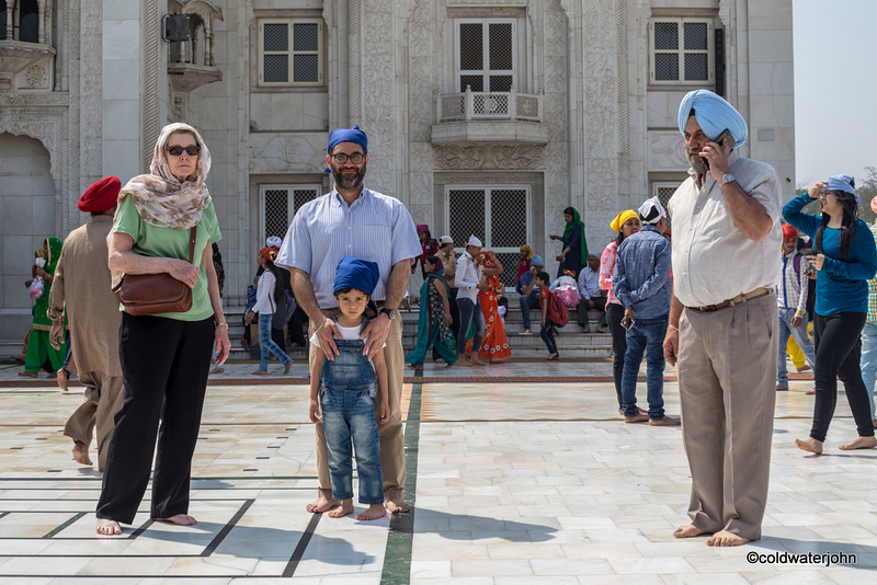 @ the Gurdwara New Delhi