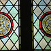 bobbing church, kent, could the right hand rose be c16 glass