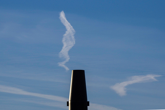 Chimney having a leisurely smoke