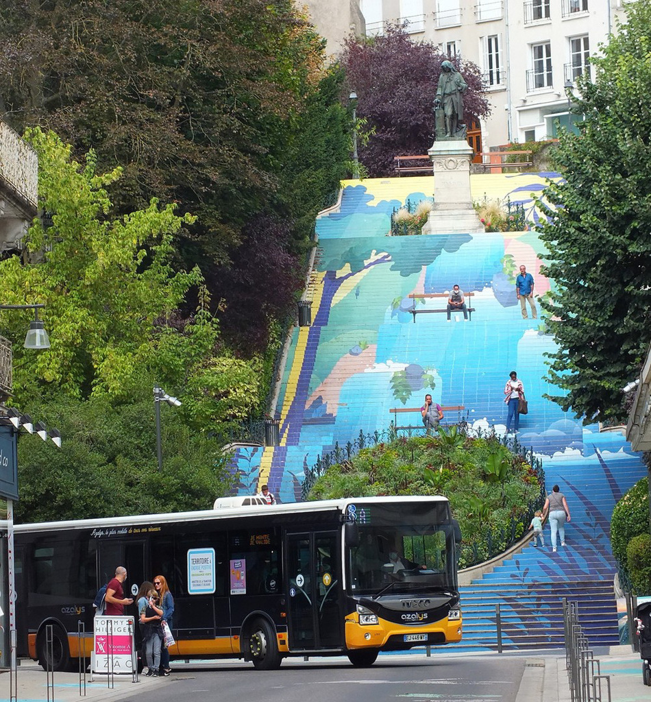 Escaliers "Denis Papin" à Blois