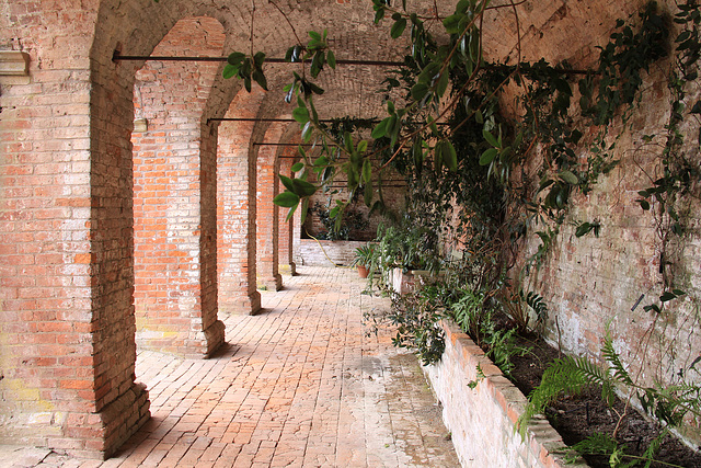 Brick passageway