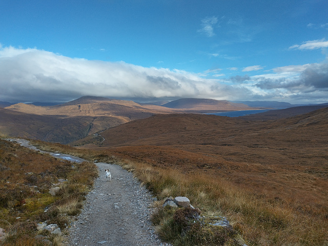 At the top of the Devil's Staircase