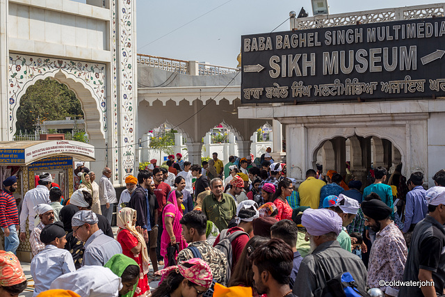 @ the Gurdwara New Delhi