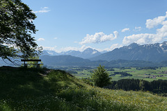 Bank mit Aussicht