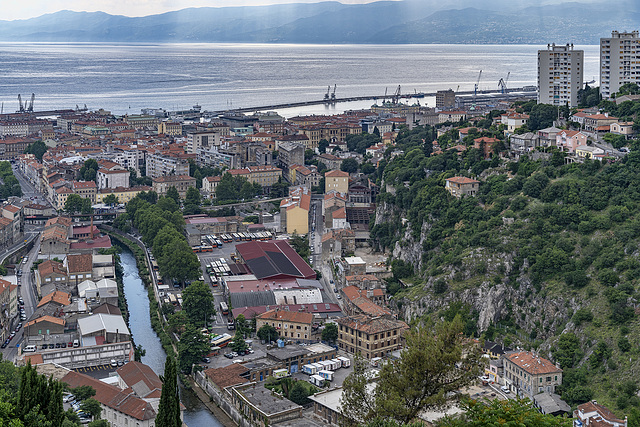 Fortress Trsat - city view