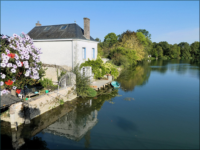 Vaas (72) 28 septembre 2018. Les bords du Loir.