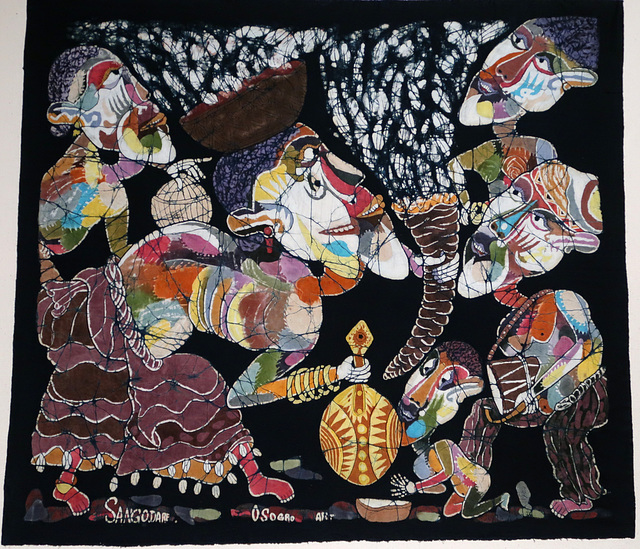 Batik by Sàngódáre Gbádégesin Àjàlá