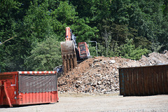 Demolition of the former Clusius Laboratory