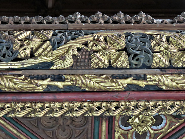 berry pomeroy church, devon  c16 rood screen (4)