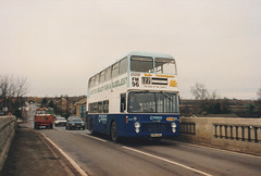 Cambus Limited 617 (KPW 406L) at Queen Adelaide near Ely – 29 Dec 1990 (134-31)