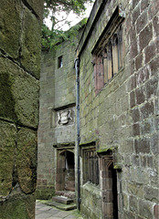 Skipton Castle, courtyard.