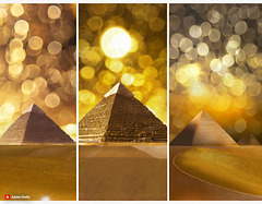 Pyramids and bokeh