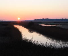 Sunrise Over the Marsh Sunrise Over the Marsh