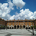 Orcoyen (Navarra): plaza Iturgain