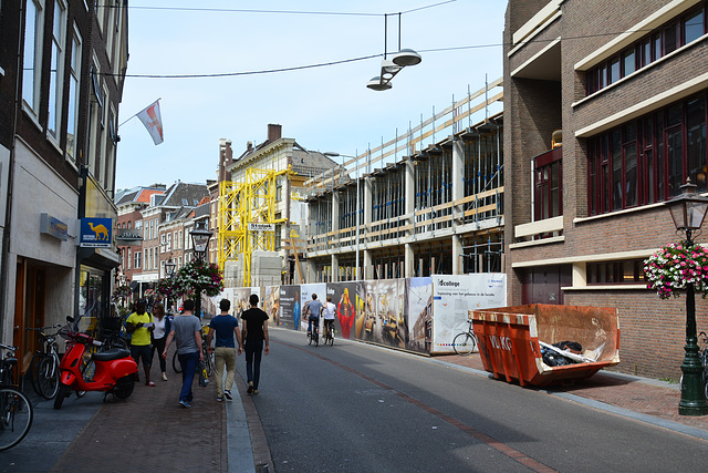 Building work on the new school