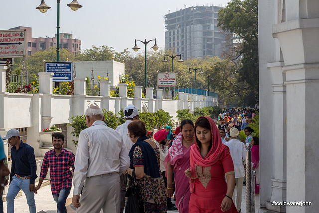 @ the Gurdwara New Delhi