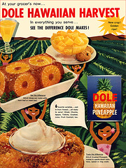 Dole Pineapple Ad, 1957