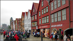 #13 Bryggen, in the rain,...Contest Without Prize (2016/07) "Rain"
