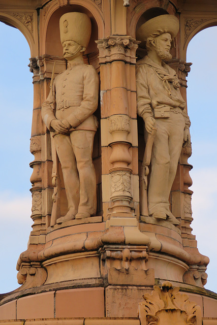 doulton fountain, glasgow green