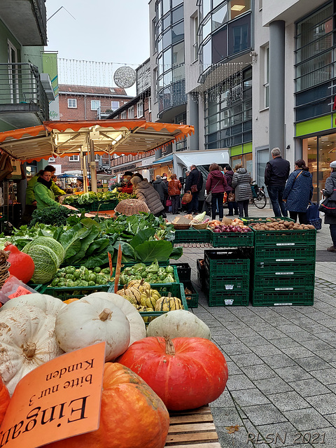 Wochenmarkt im Klöresgang