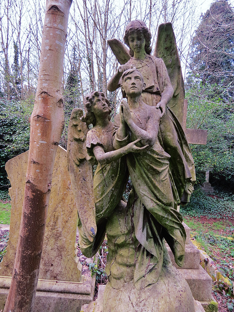 st pancras and islington cemetery, east finchley, london