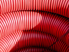 Gap Milano Porta Nuova - Red pipes -tubi rossi