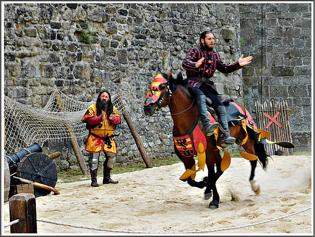 Spectacle de Fer et de Feu à Dinan (22)