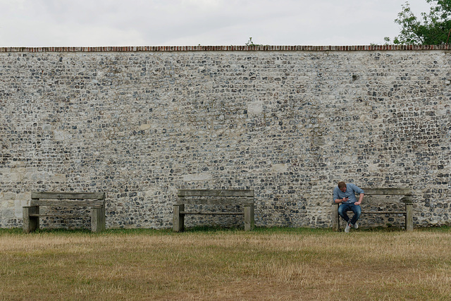 Les bancs du château