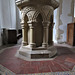 c19 neo-norman font, ickham church, kent (5)