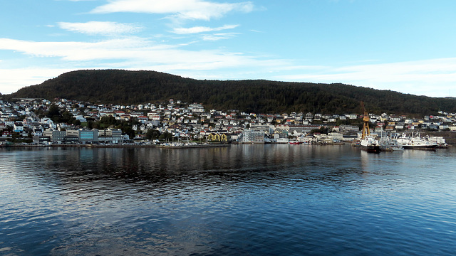 Ankunft in Bergen
