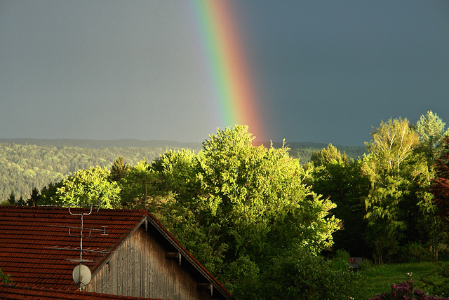 Rainbow over Icking