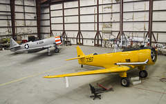 North American T-6G and North American BT-14A