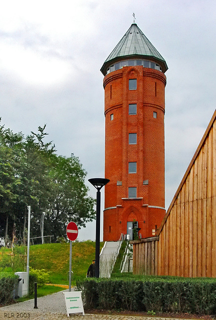 Grimmen, Wasserturm auf dem Schlossberg