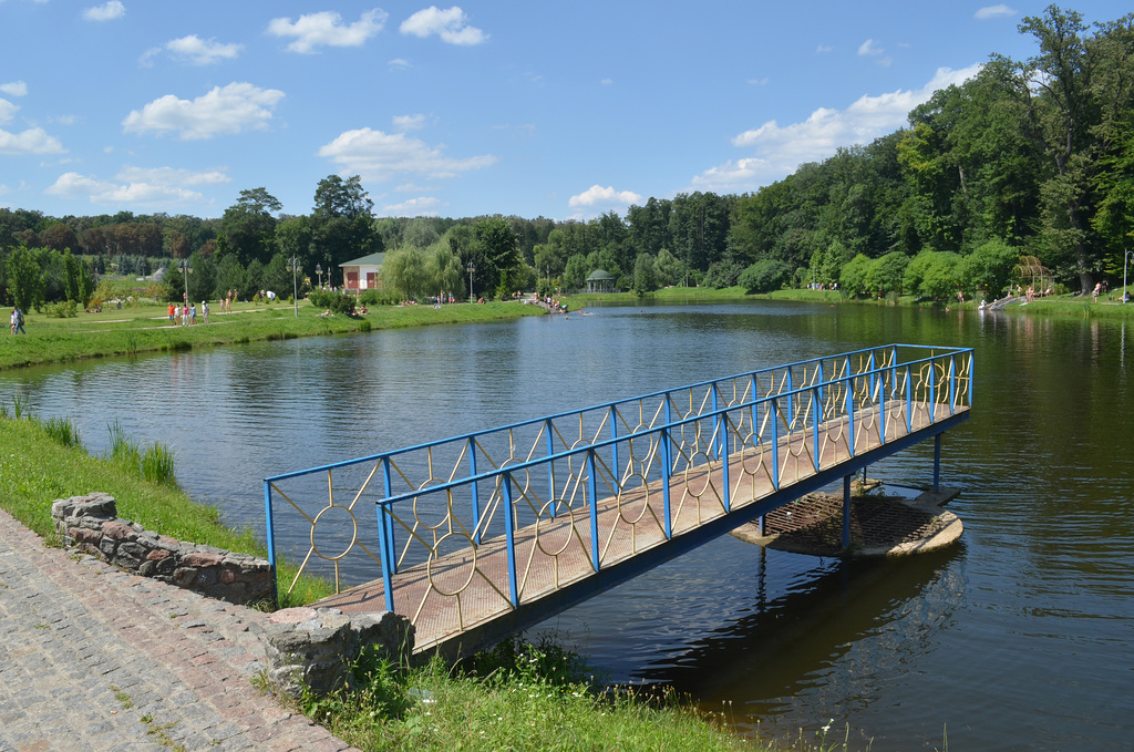 Киев, Парк Феофания, Второе озеро / Kiev, The Park of Feofania, The Second Lake