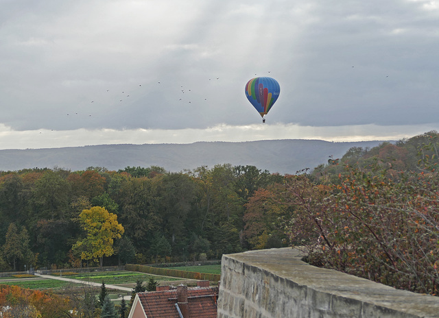 Blick von Schlossterrase