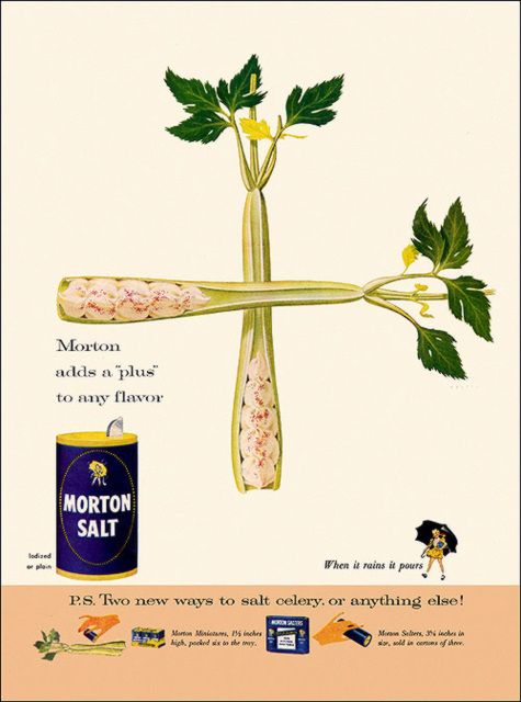 Morton Salt Ad, 1956