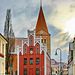 Schwaan, Rathaus und Kirche