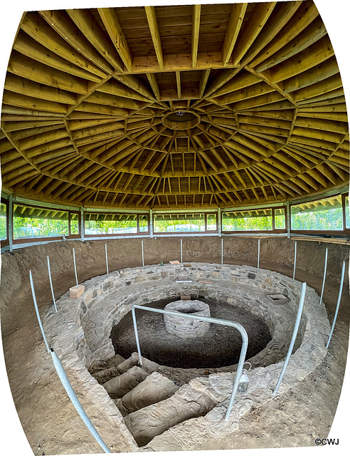 Partially subterranean Meeting point