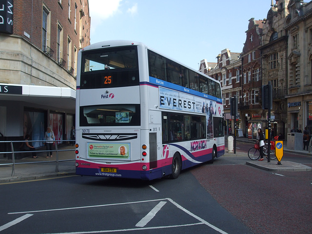 DSCF1645 First Eastern Counties BD11 CDX in Norwich - 11 Sep 2015