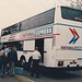 Ambassador Travel 904 (A667 XDA) in Mildenhall - 1 May 1986 (36-20)