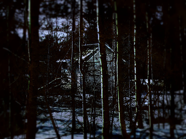 The night cabin...