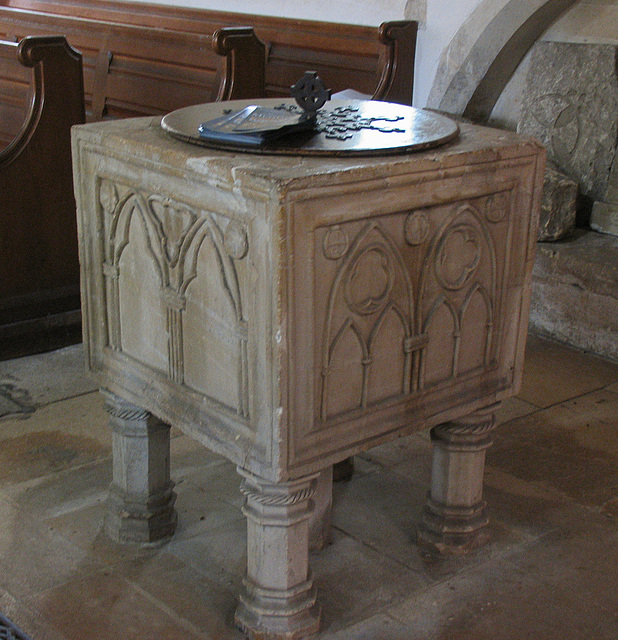 The font (Bibury 13)