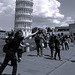 Tourists | At the tower of Pisa | [Ita]