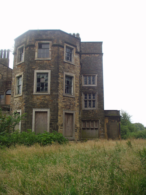 Winstanley Hall, Wigan, Greater Manchester (now falling into ruin)