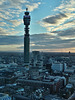 Looking south-west: BT Tower