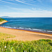 Playa Barinatxe hacia el oeste, pueblo de Getxo+(1PiP)