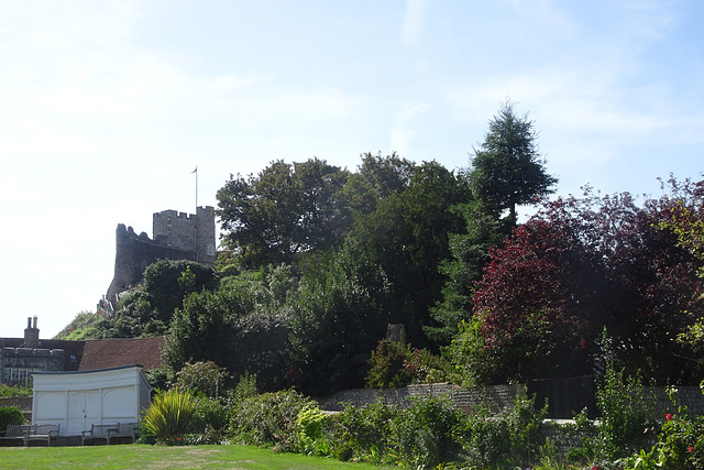 Looking Towards Lewes Castle