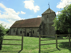 iwade church, kent, c13 tower, c16 chancel, c14 nave